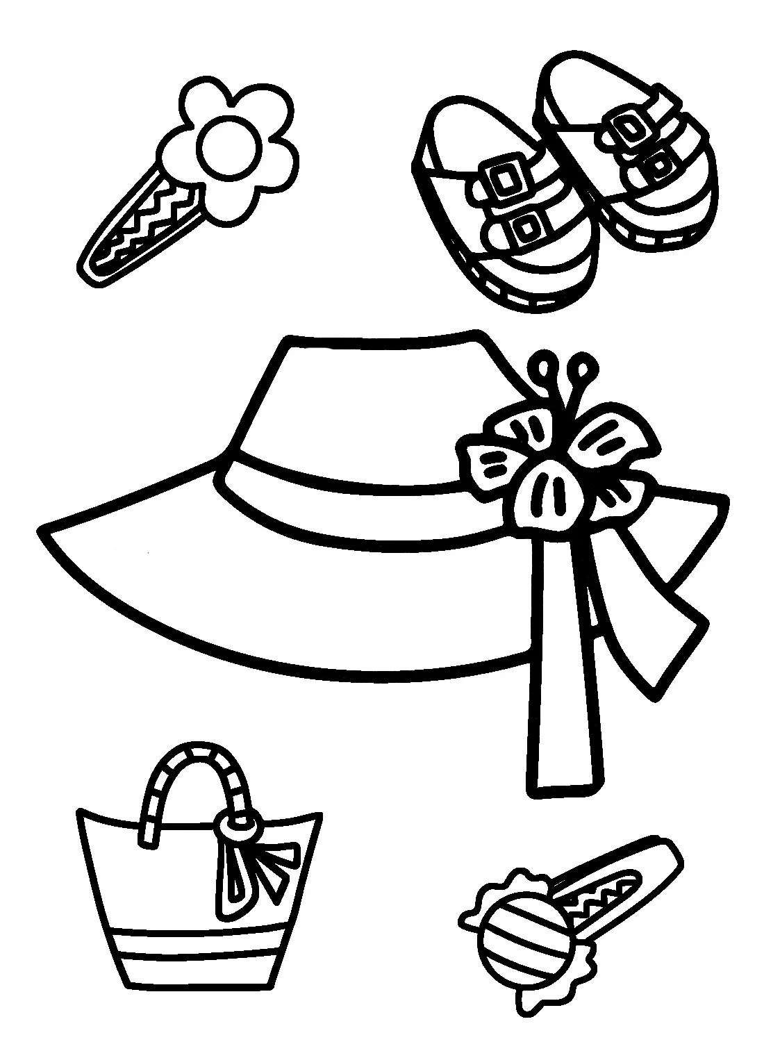 Hat Coloring Pages 17
