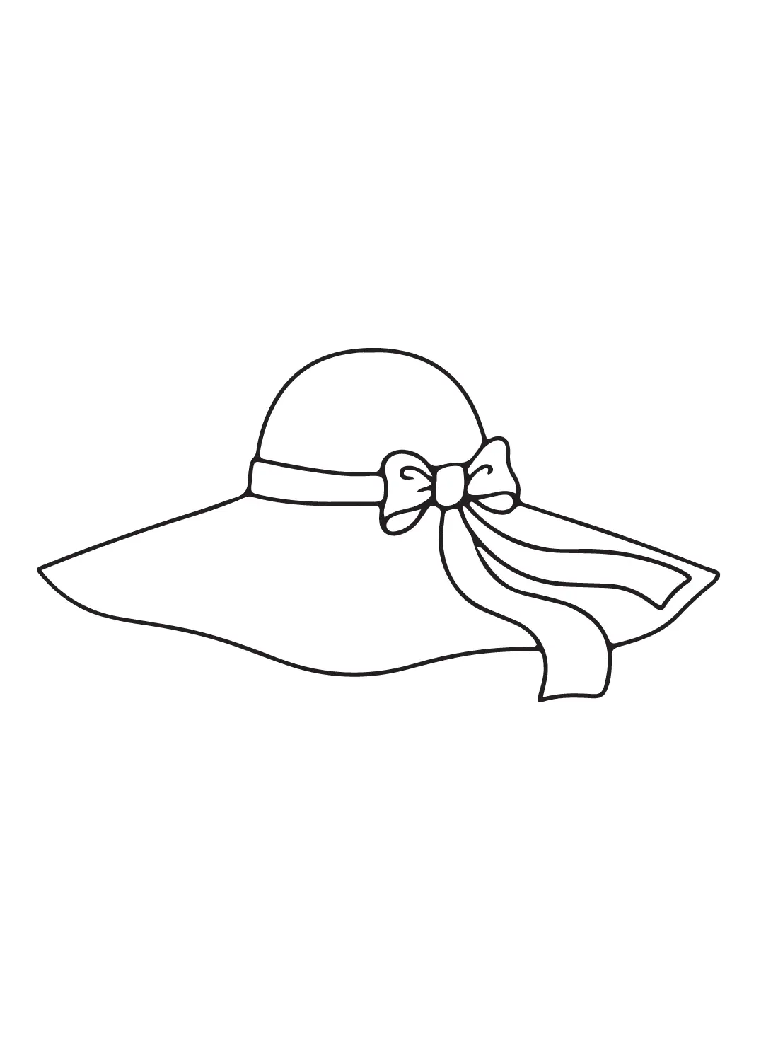 Hat Coloring Pages 2