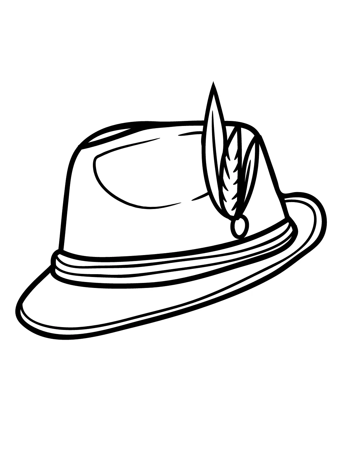 Hat Coloring Pages 34