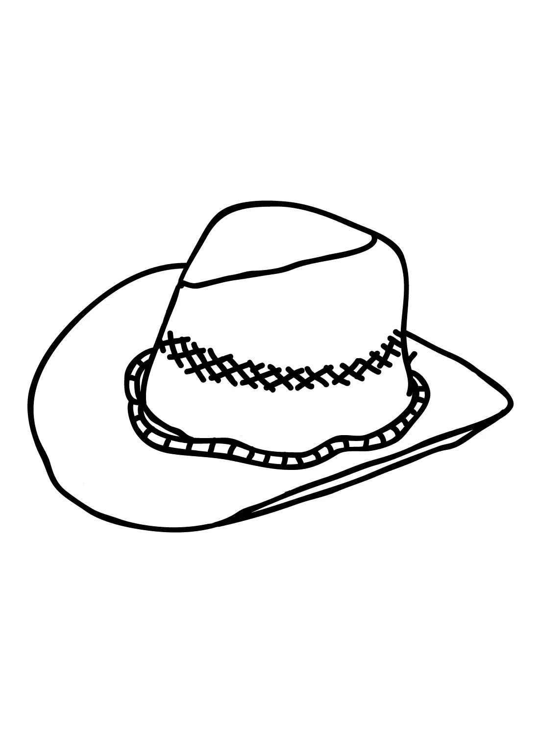 Hat Coloring Pages 35