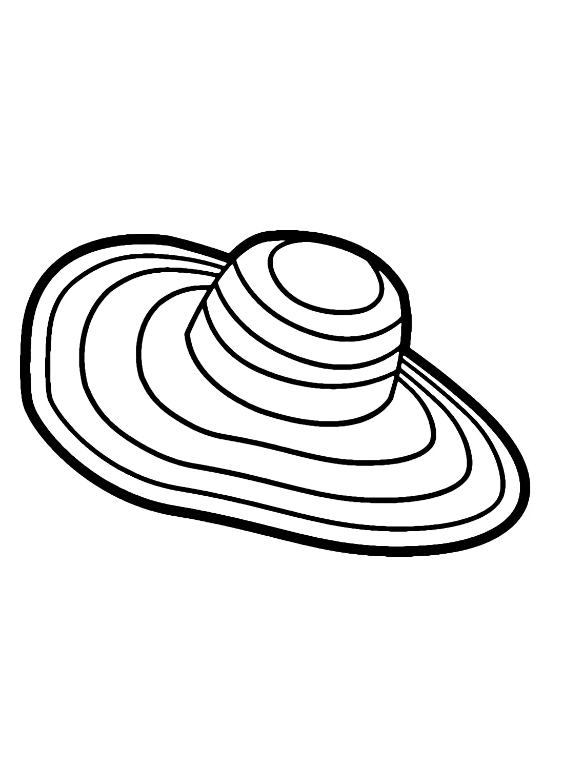 Hat Coloring Pages 4