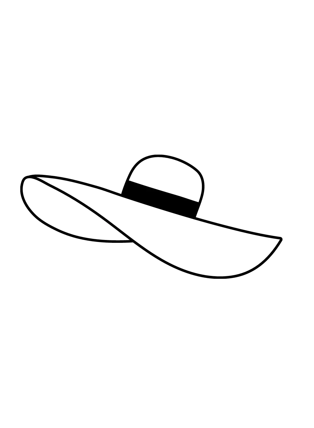 Hat Coloring Pages 42
