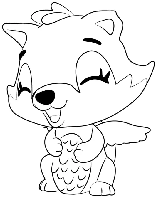 Hatchimals Coloring Pages 13