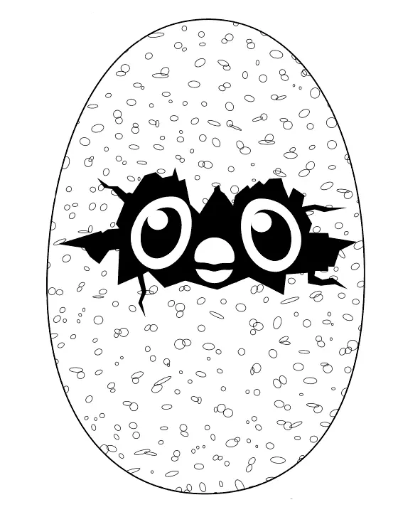 Hatchimals Coloring Pages 19