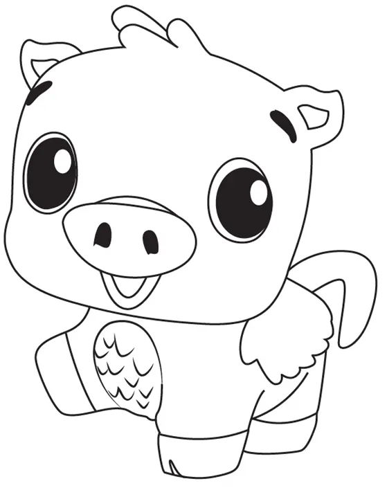 Hatchimals Coloring Pages 20