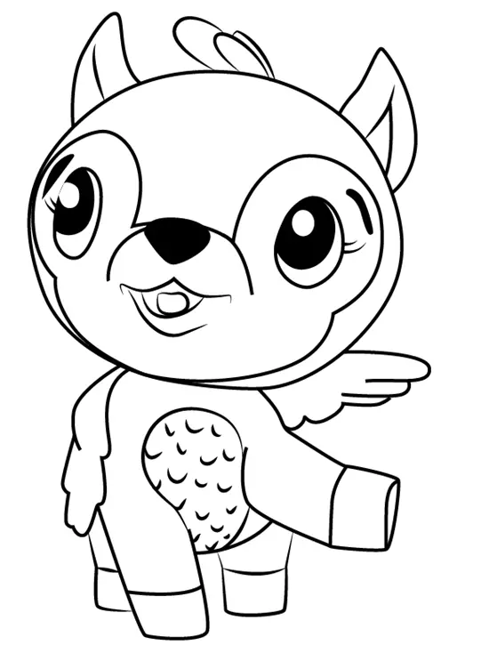 Hatchimals Coloring Pages 22