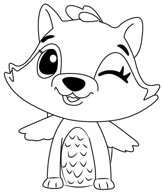 Hatchimals Coloring Pages 23