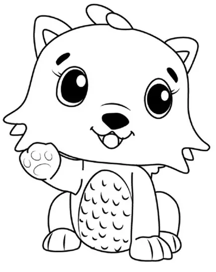 Hatchimals Coloring Pages 24