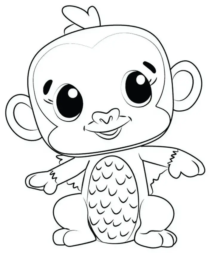 Hatchimals Coloring Pages 25
