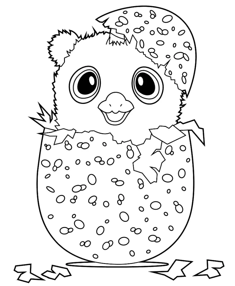 Hatchimals Coloring Pages 30
