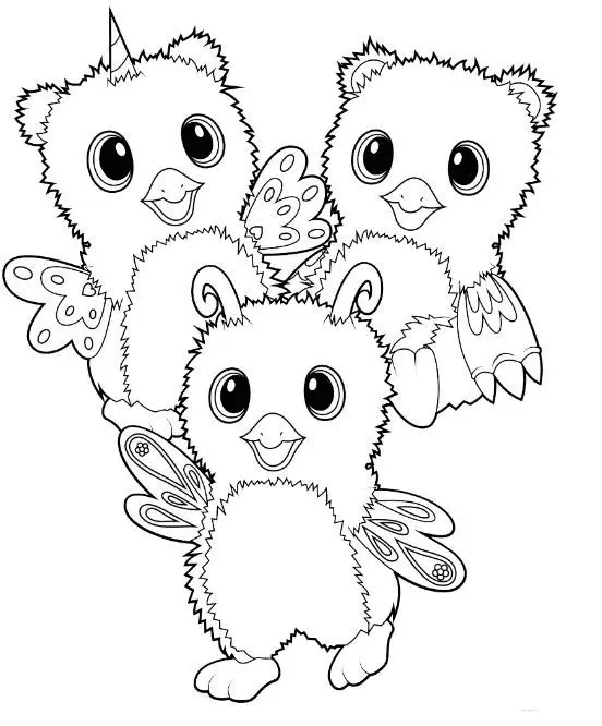 Hatchimals Coloring Pages 32