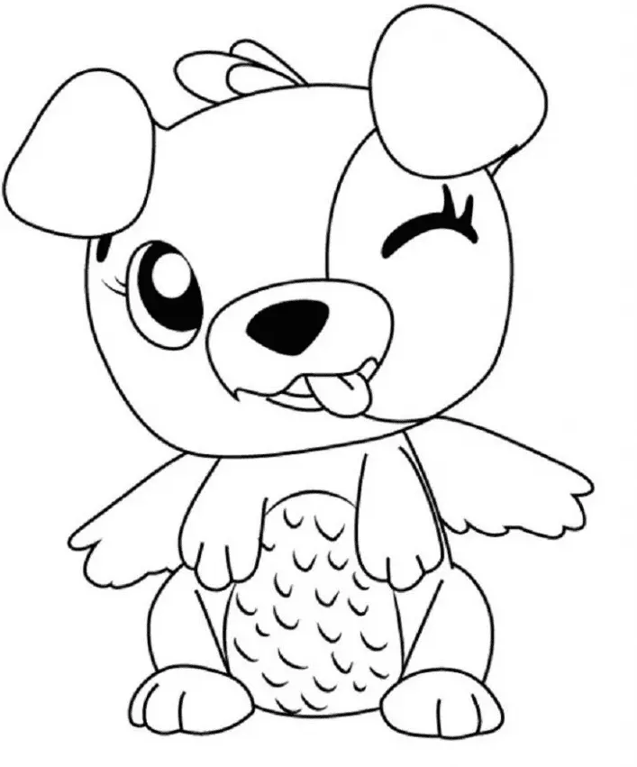 Hatchimals Coloring Pages 39