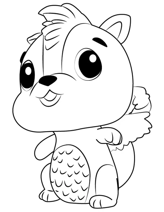 Hatchimals Coloring Pages 4