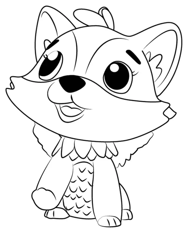 Hatchimals Coloring Pages 42