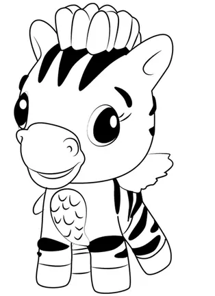 Hatchimals Coloring Pages 44