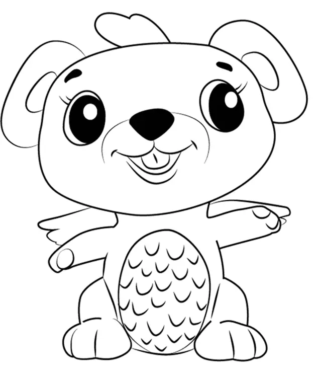 Hatchimals Coloring Pages 46