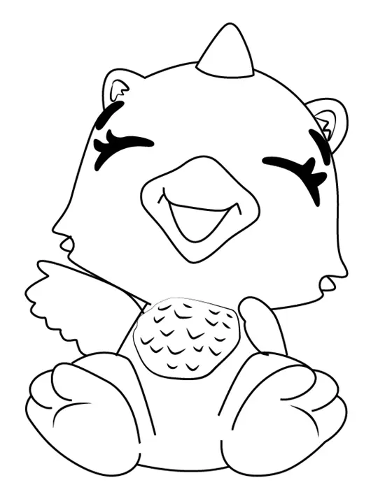 Hatchimals Coloring Pages 47
