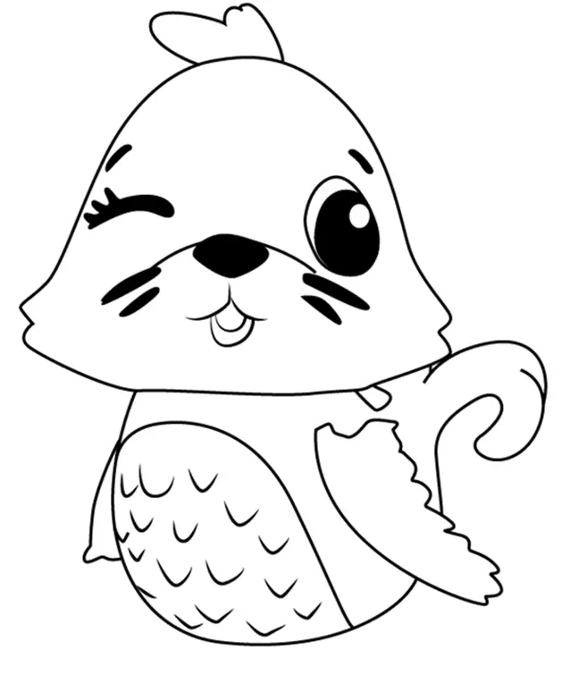 Hatchimals Coloring Pages 49