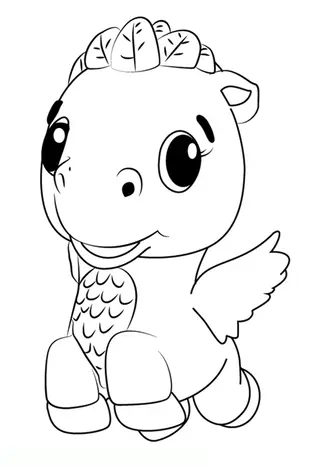 Hatchimals Coloring Pages 55