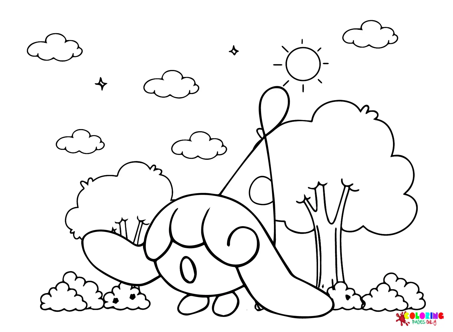 Hatenna Coloring Pages 11