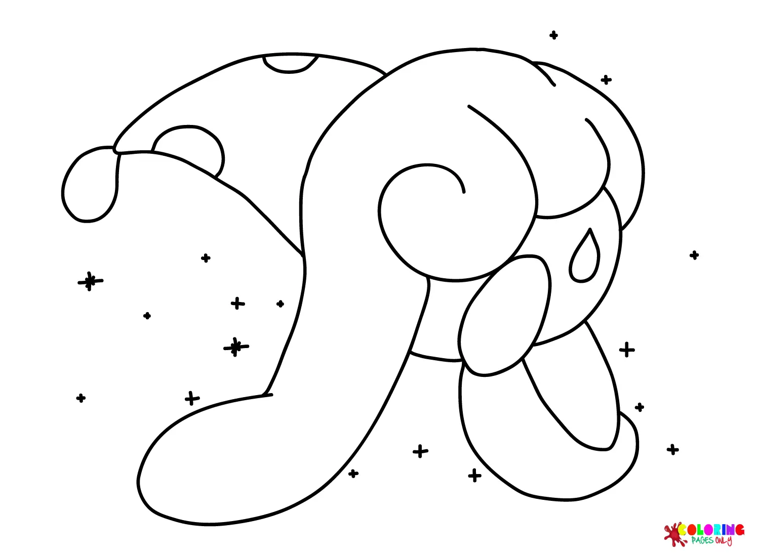 Hatenna Coloring Pages 4