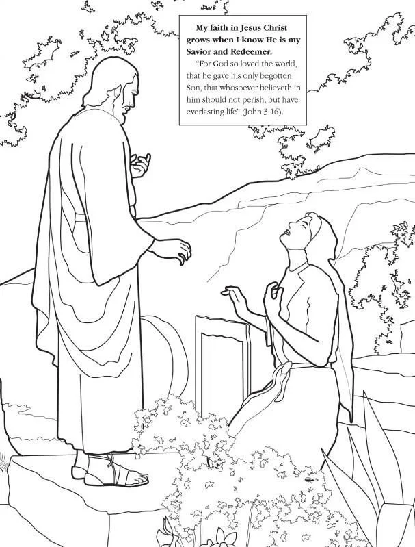 He Is Risen Coloring Pages 22