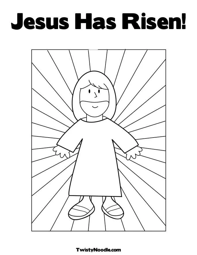 He Is Risen Coloring Pages 23