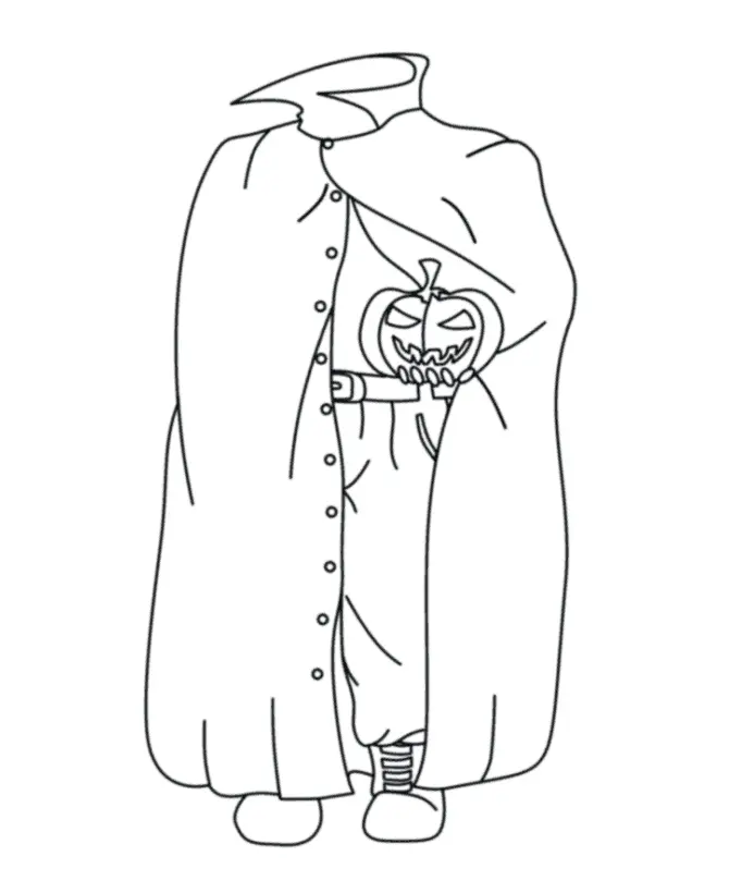 Headless Horseman Coloring Pages 4