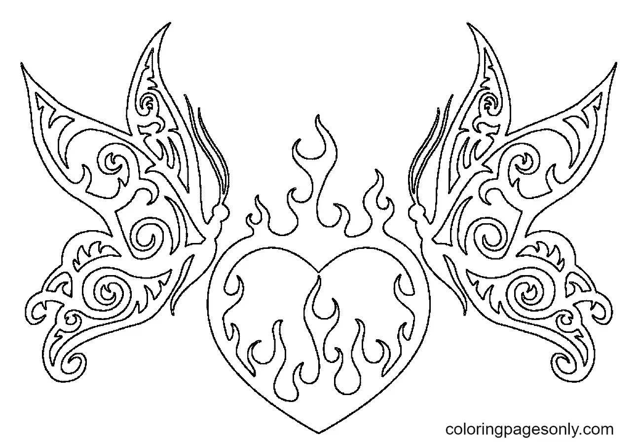 Heart Coloring Pages 26