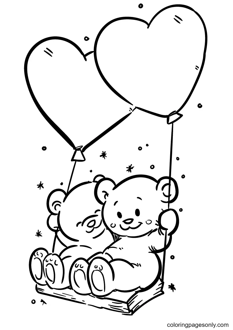 Heart Coloring Pages 28