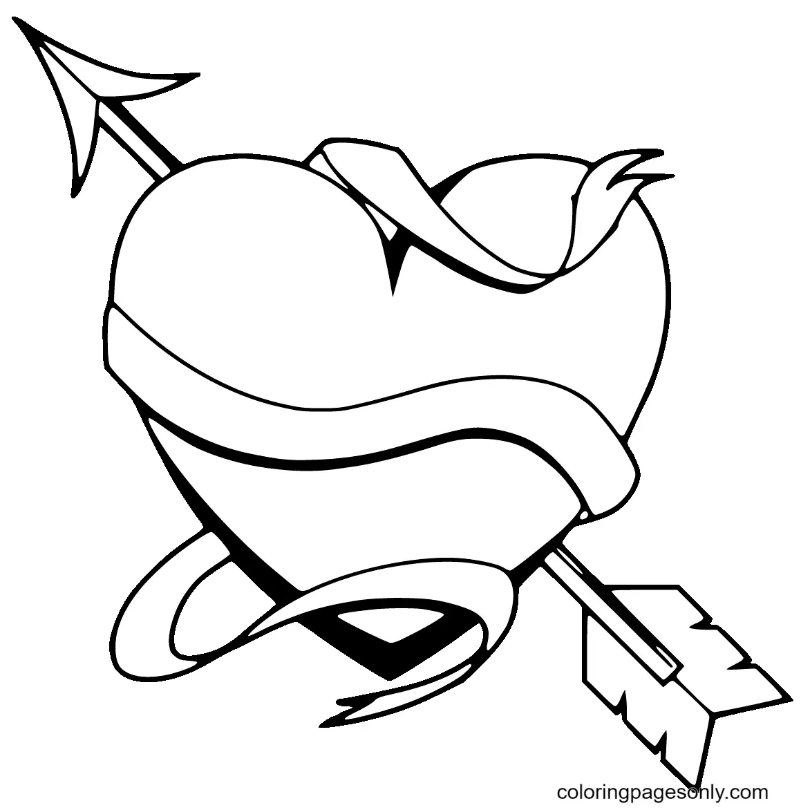 Heart Coloring Pages 32