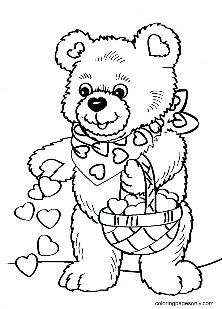 Heart Coloring Pages 37