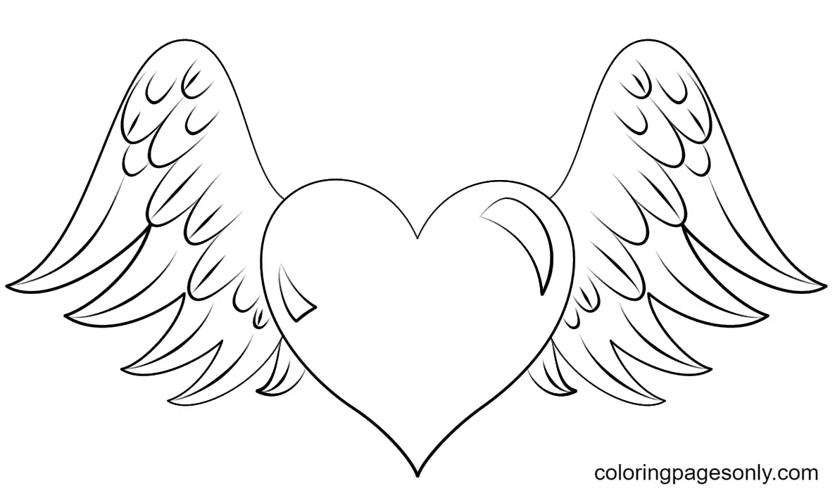 Heart Coloring Pages 4