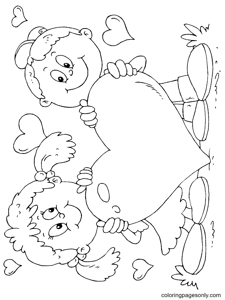 Heart Coloring Pages 56