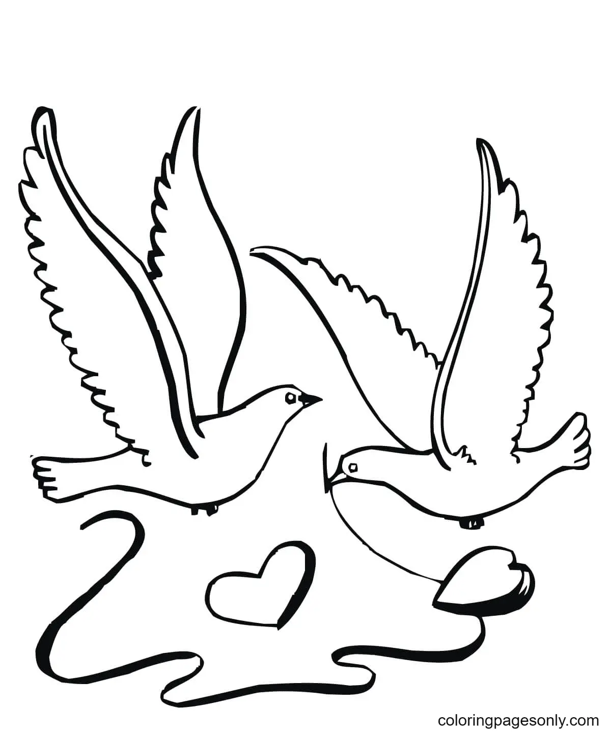 Heart Coloring Pages 61