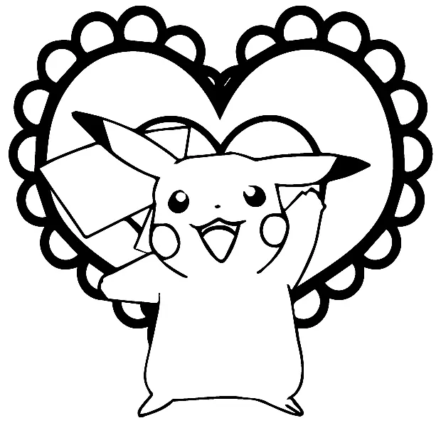 Heart Coloring Pages 7