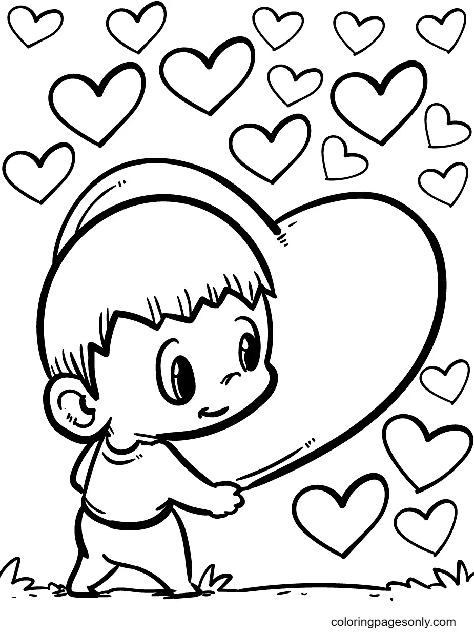 Heart Coloring Pages 80