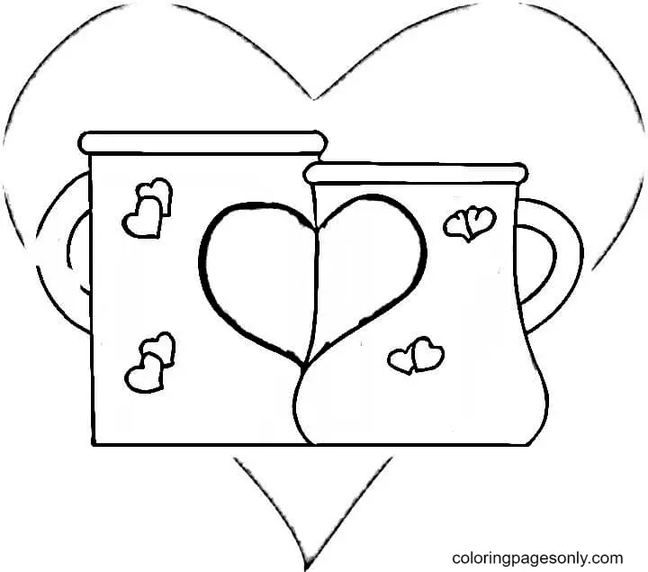 Heart Coloring Pages 84