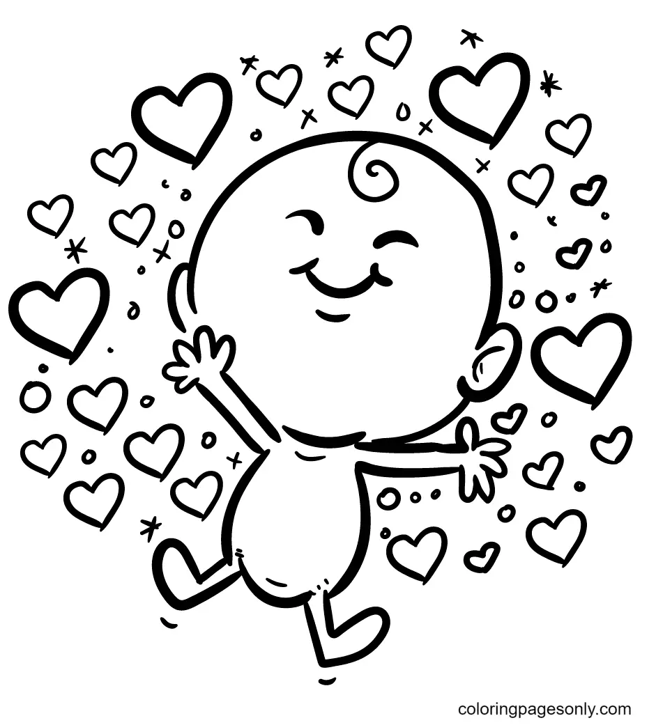 Heart Coloring Pages 91
