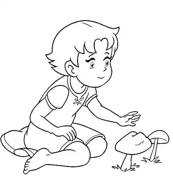 Heidi Coloring Pages 35
