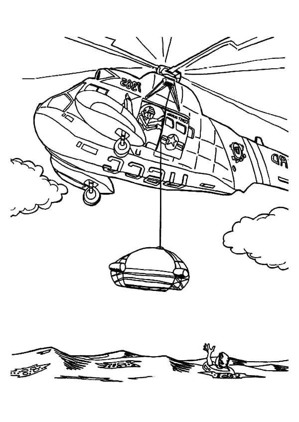 Desenhos de Helicoptero Para Colorir 24