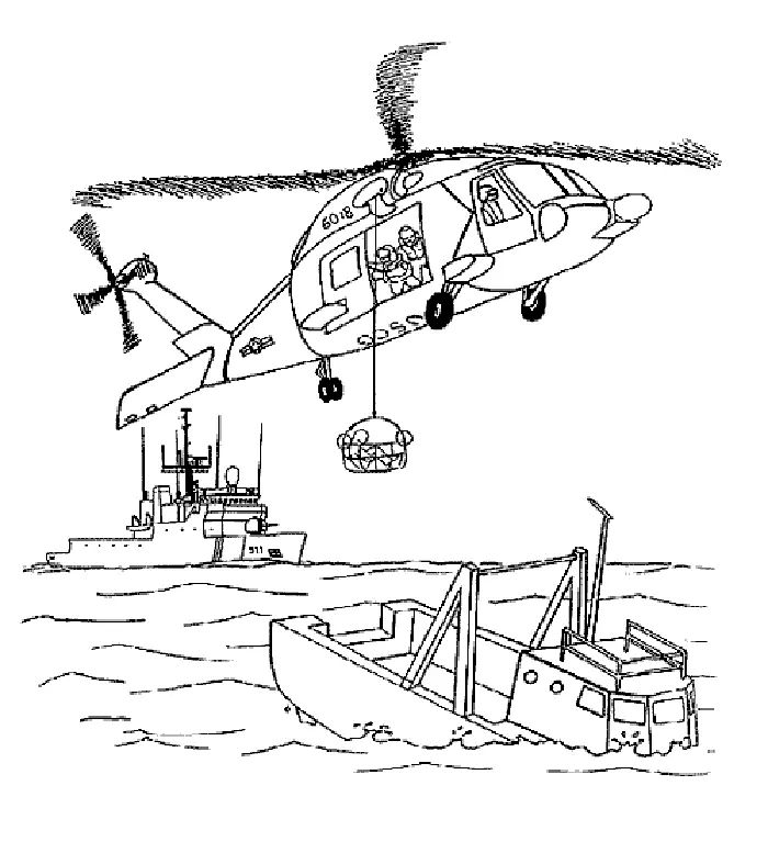 Desenhos de Helicoptero Para Colorir 25