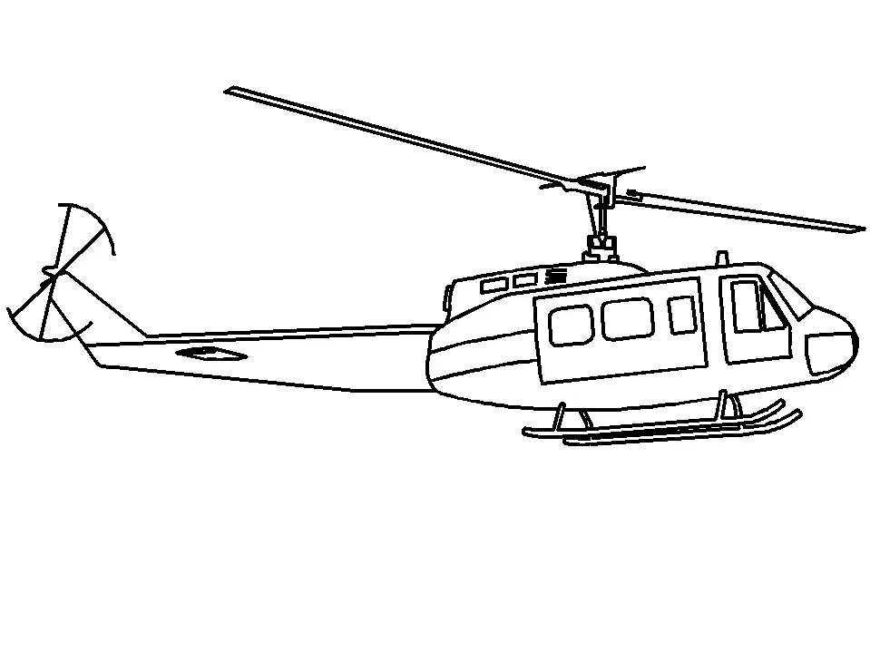 Desenhos de Helicoptero Para Colorir 34