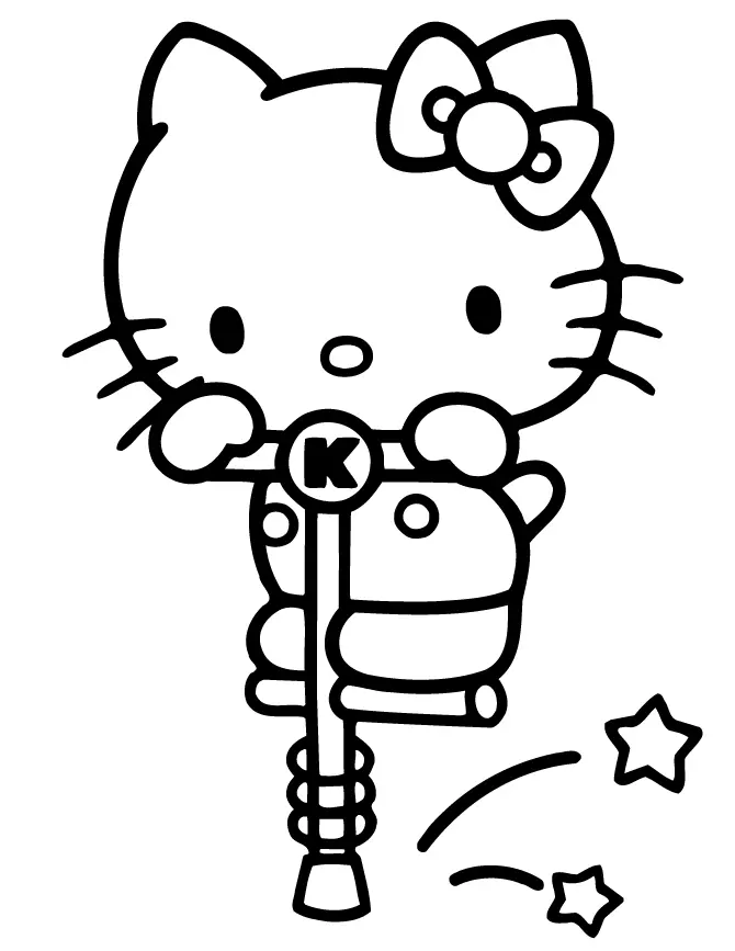 Hello Kitty and Friends Coloring Pages 16