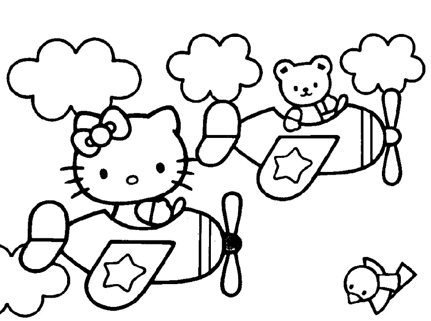 Hello Kitty and Friends Coloring Pages 31