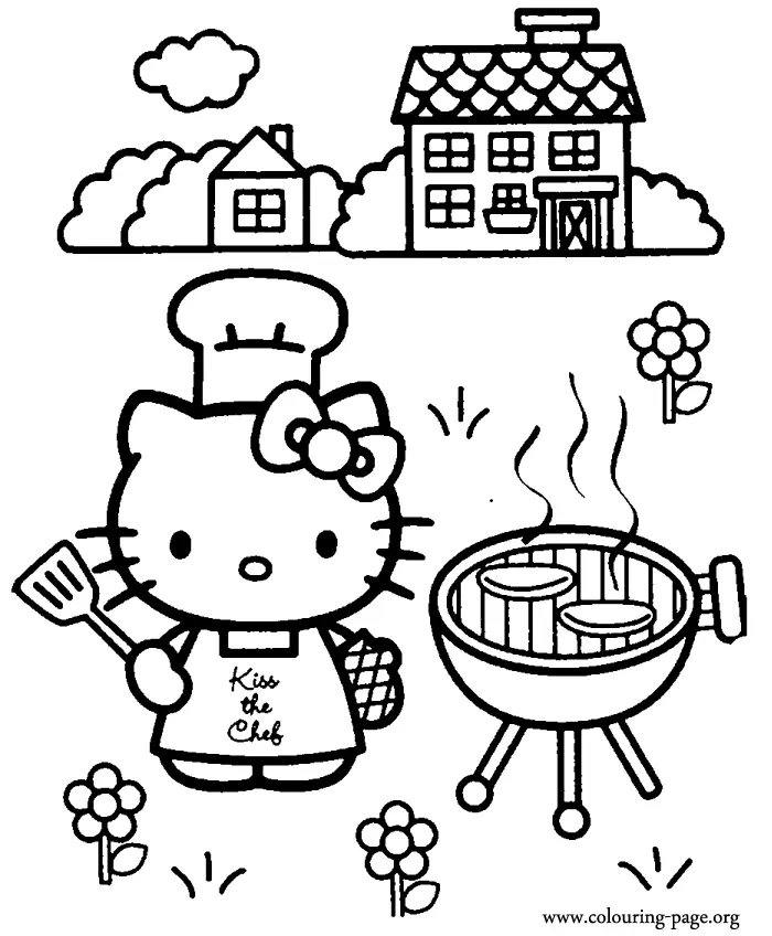 Hello Kitty and Friends Coloring Pages 33