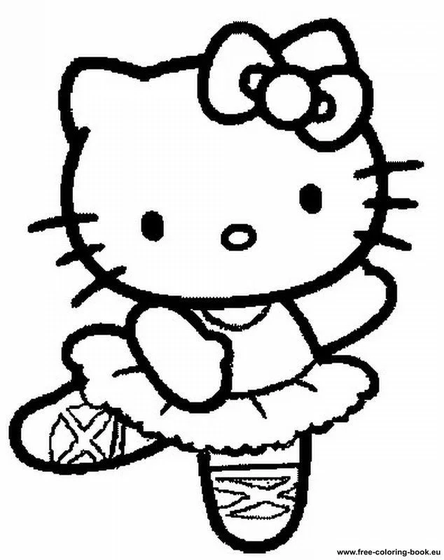 Hello Kitty Ausmalbilder 2