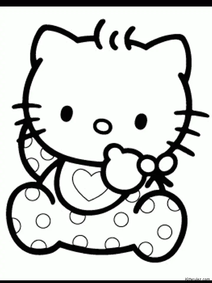 Hello Kitty Ausmalbilder 23
