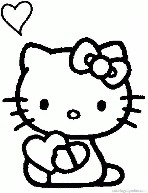 Hello Kitty Ausmalbilder 24