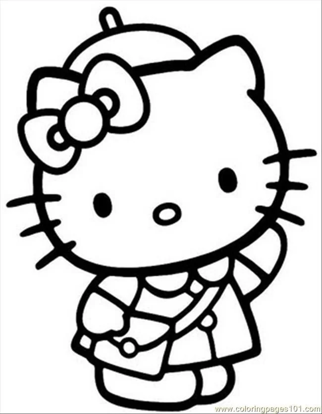 Hello Kitty Ausmalbilder 3